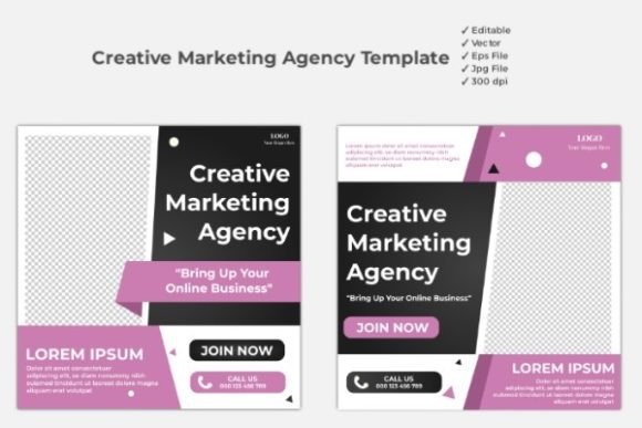 Creative Marketing Agency Template