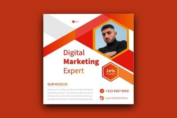 Elevating Brand Presence with Professional Digital Marketing Social Media Posts Set