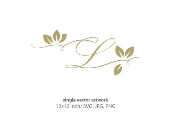 Integrating Gold Leaf and Autumn Script Letter L into Professional Design Workflows