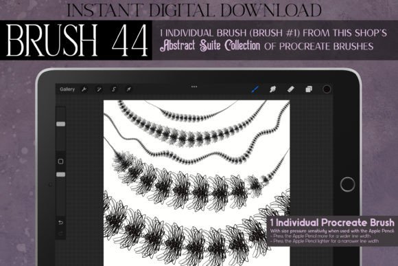 Procreate Brush 44: Abstract Suite Guide