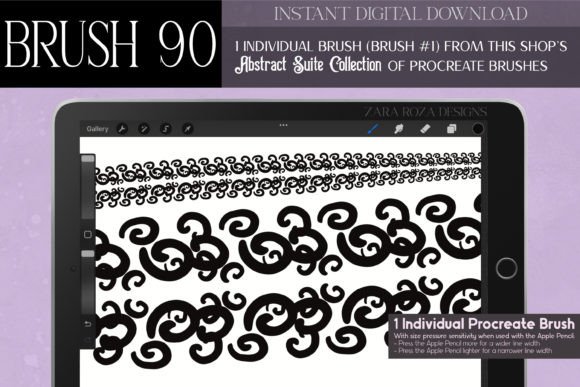 Procreate Brush 90: Abstract Suite Guide