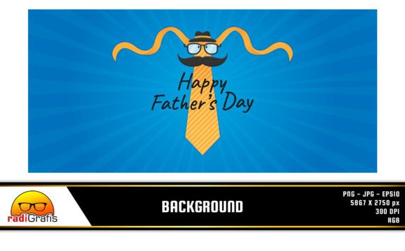 Strategic Visual Positioning with a Father’s Day Background Cute Character